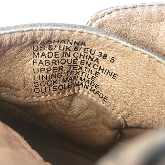 Shoe Dazzle Shanna Brown Faux Leather, Western Inspired Bootie. Women's Size 8M - Picture 9 of 12